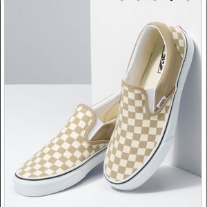 Vans Slip-On Incense & White Shoes